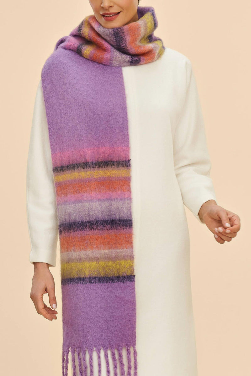 Powder Design Sammy Cosy Scarf Violet