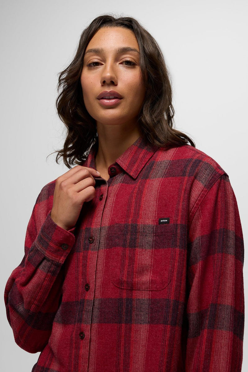Women's Cabin Core Flannel Shirt Extra Large Retrograde