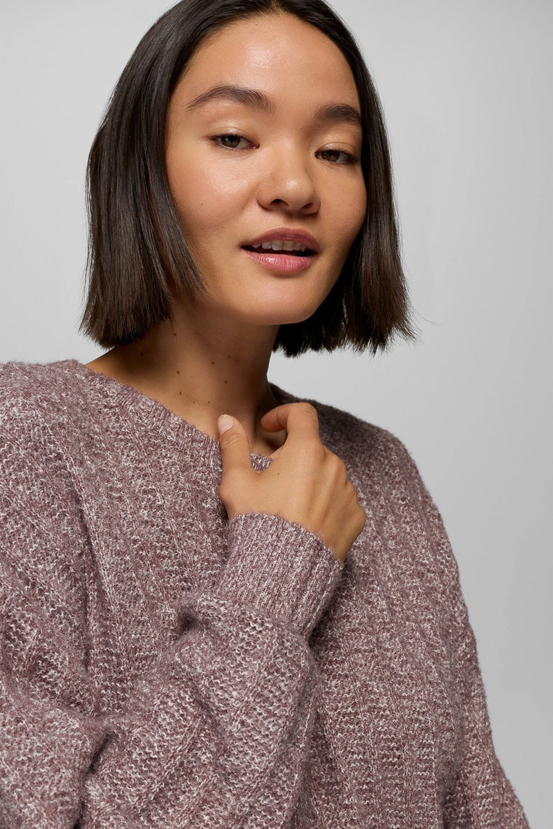 Women's Emberbrook Sweater Medium Vino Heather