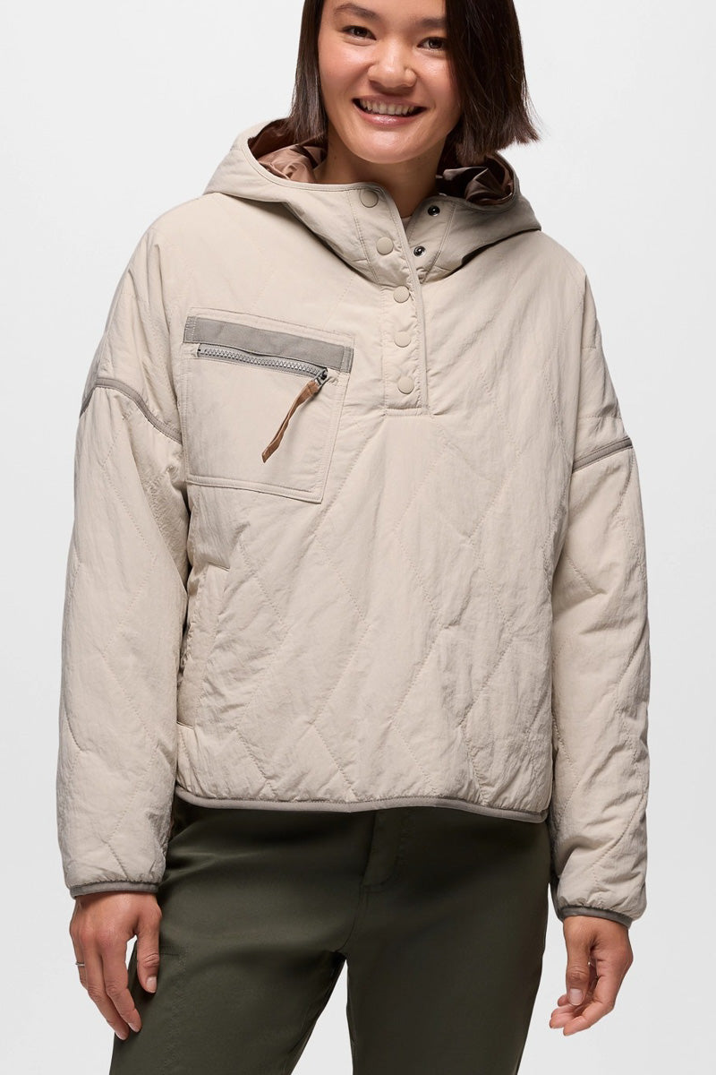 Women's Encinitas Field Anorak Extra Large Almond