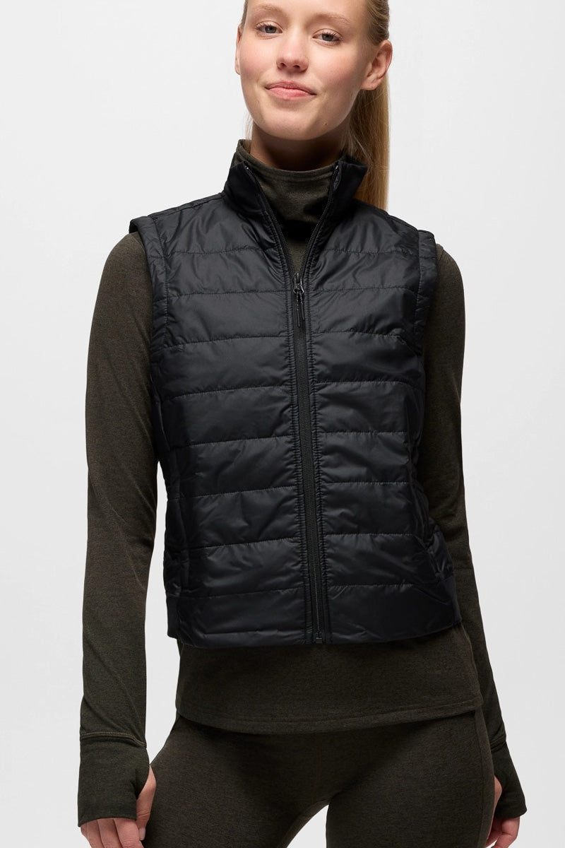 Women's Insulated Ice Flow Vest Small Black