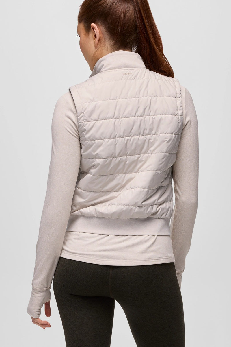 Women's Insulated Ice Flow Vest Extra Large Almond