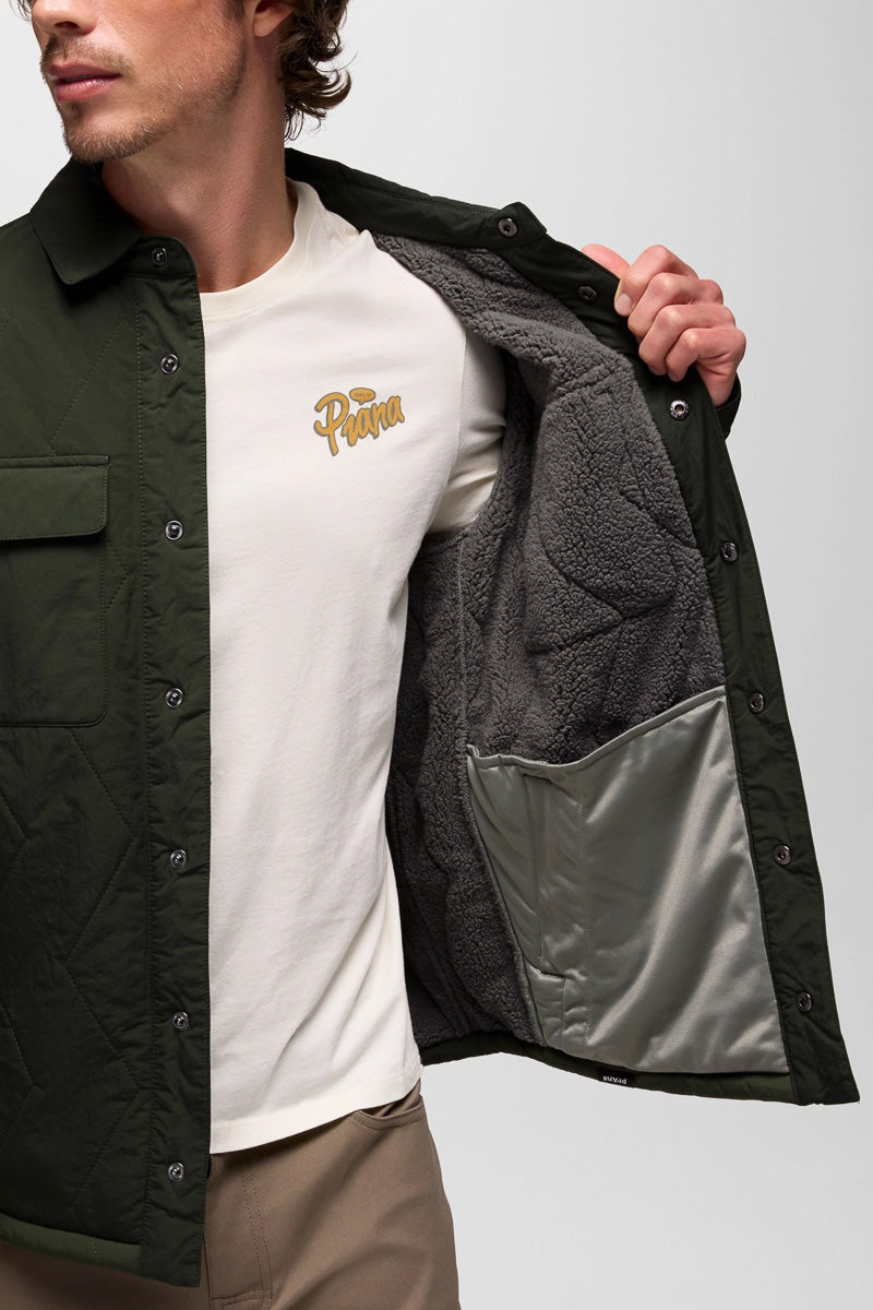 Men's Encinitas Shacket Small Nori