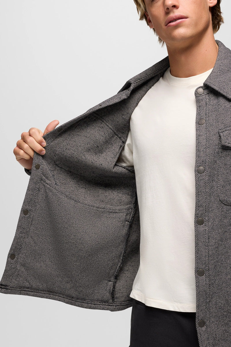 Men's Happy Camp Flannel Shirt Extra Large Shadow Heather