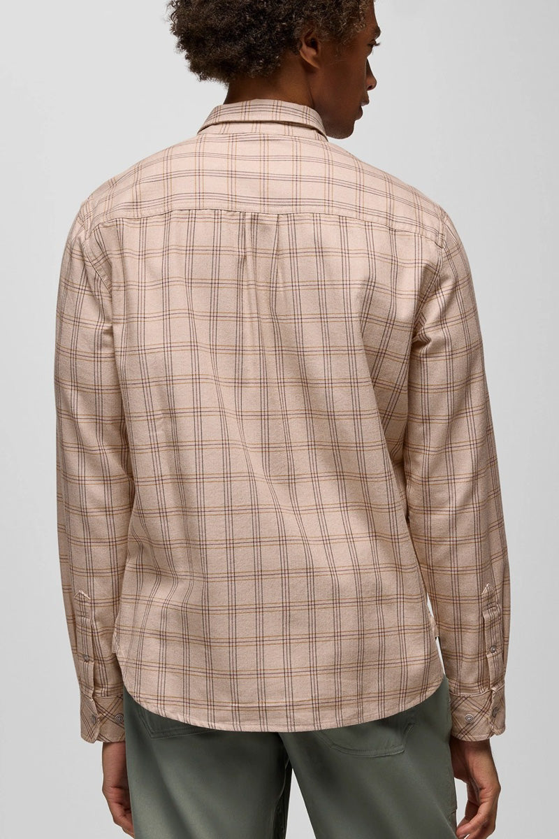 Men's Los Feliz Flannel Shirt Medium Almond