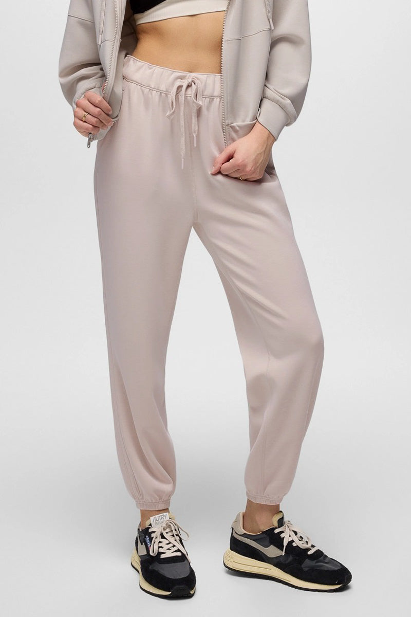 Woman's Shea High Rise Jogger Extra Large  Almond