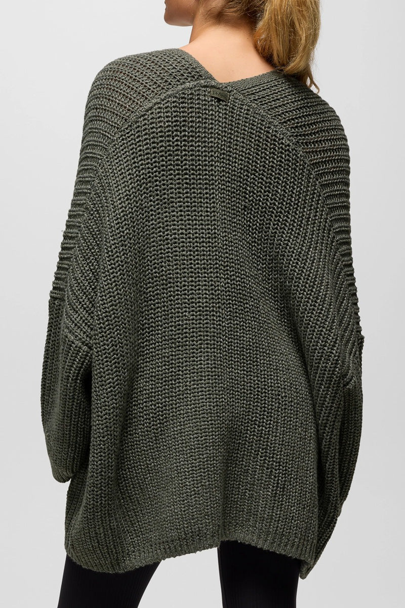 Women's Sunday River Long Cardigan Extra Large Thyme