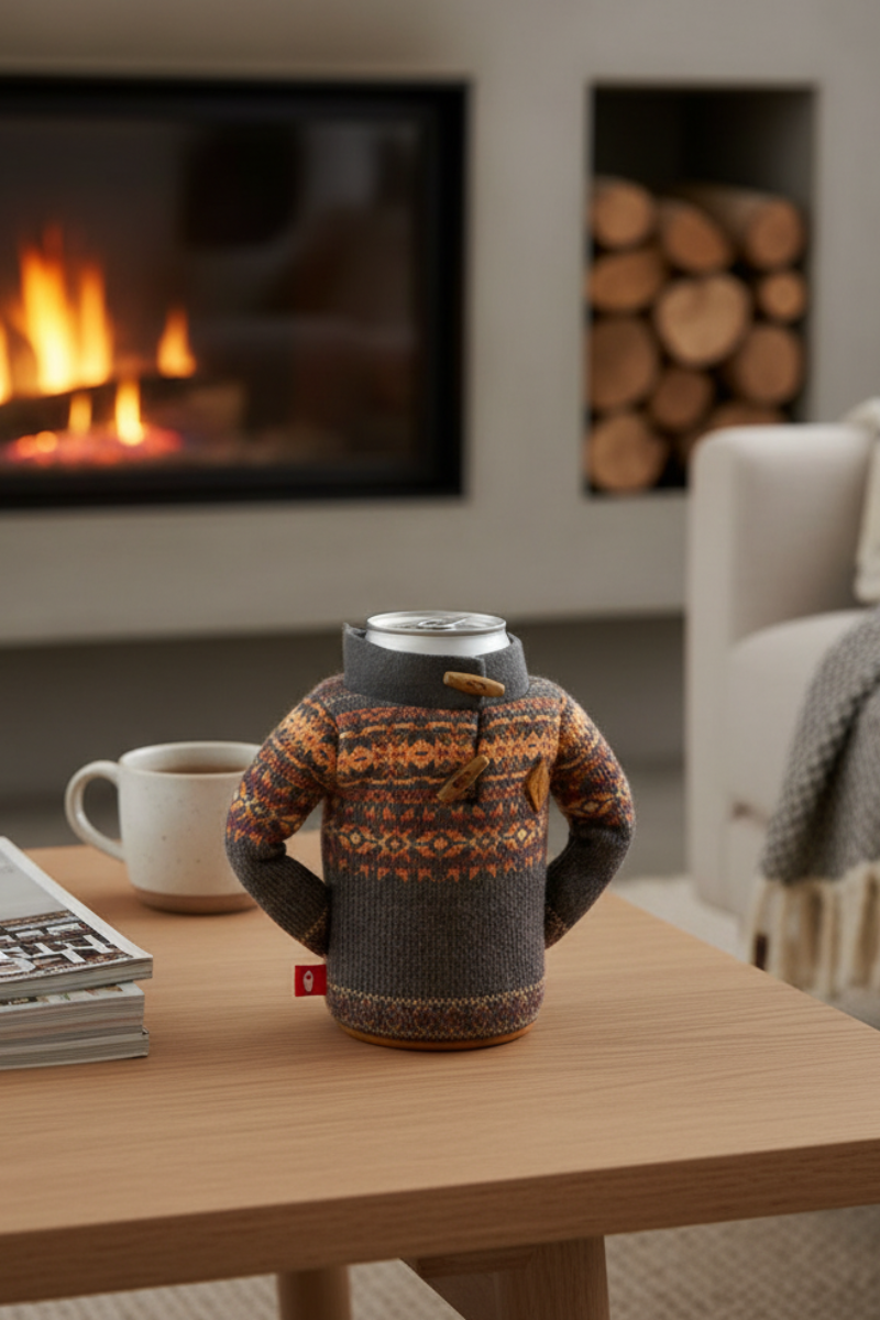 Puffin The Fjord Can Holder Espresso