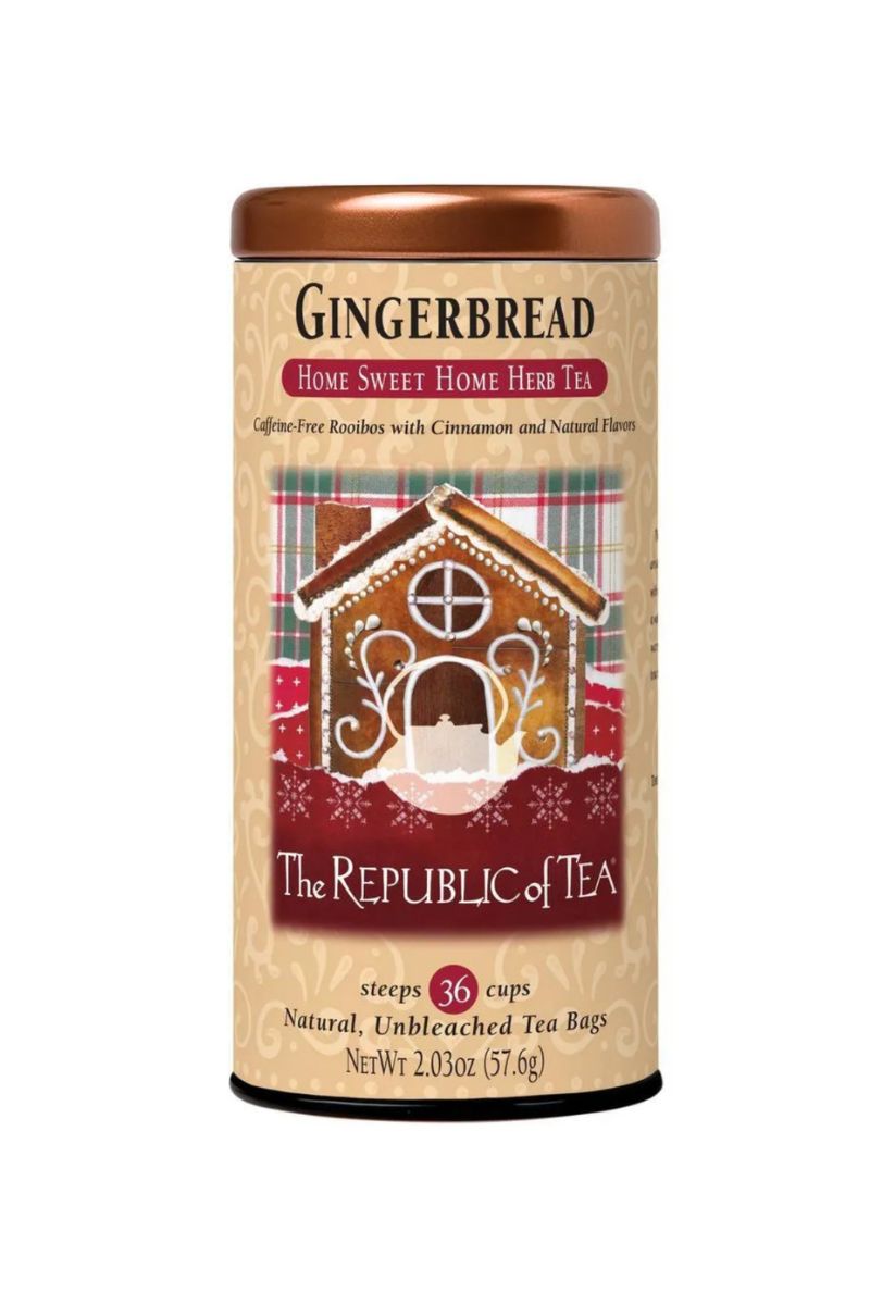 Republic of Tea Gingerbread Cuppa Cake Red Tea