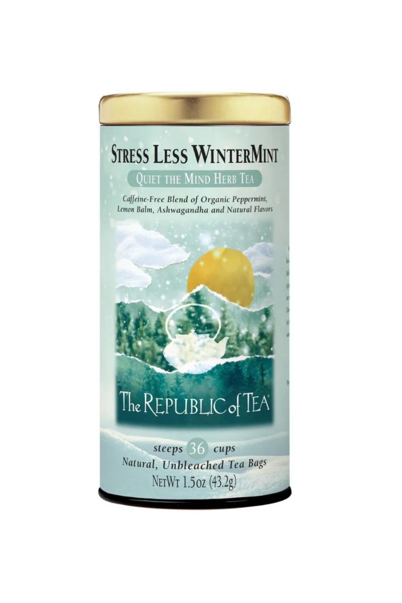 Republic of Tea Stress Less Wintermint