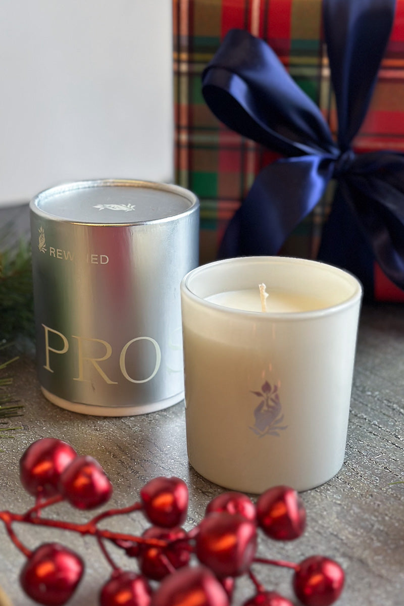 Rewined Prosecco Metallic Candle 5.5 oz
