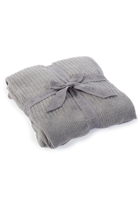 CozyChic Ribbed Throw - Cocoa