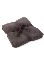 CozyChic Ribbed Throw-Sand