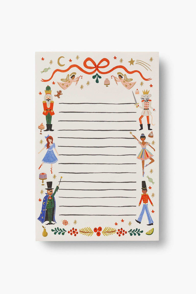 Rifle Paper Co. Nutcracker Notepad