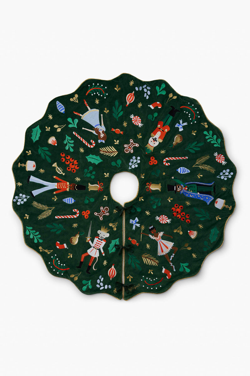 Rifle Paper Co. Nutcracker Tree Skirt 53"