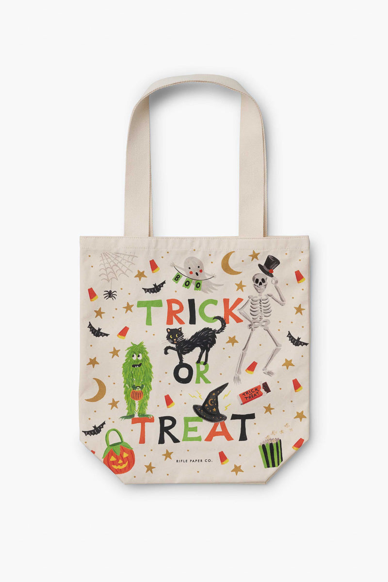 Rifle Paper Co. Halloween Parade Canvas Tote Bag
