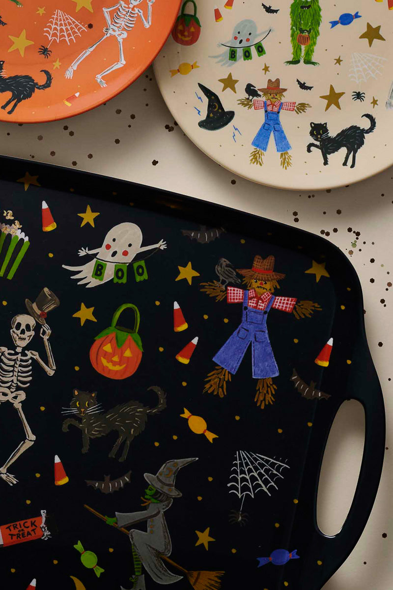 Rifle Paper Co. Halloween Parade Melamine Serving Platter