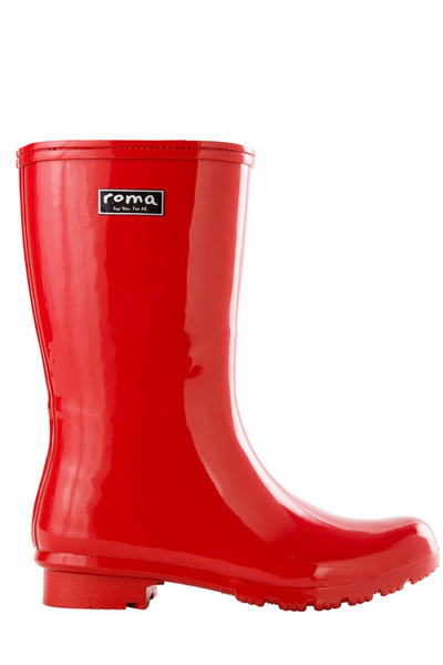 BOOT, ROMA MIDCALF RED W06