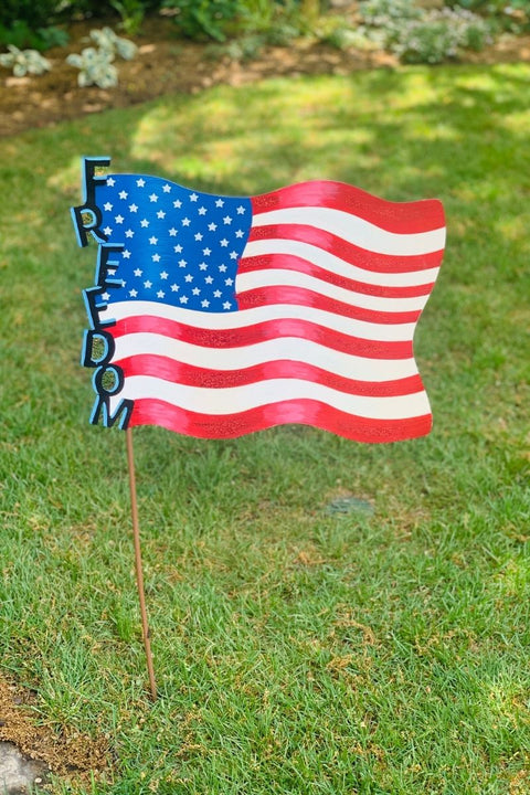 STAKE, FREEDOM FLAG