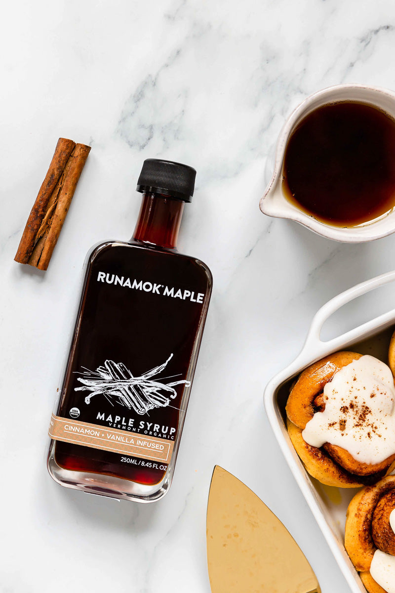 Runamok Maple Cinnamon + Vanilla Infused Maple Syrup