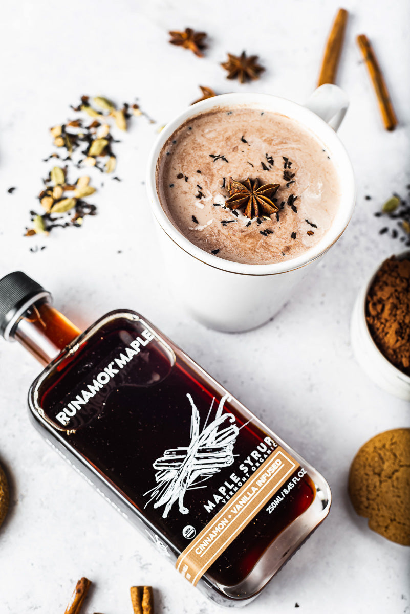 Runamok Maple Cinnamon + Vanilla Infused Maple Syrup