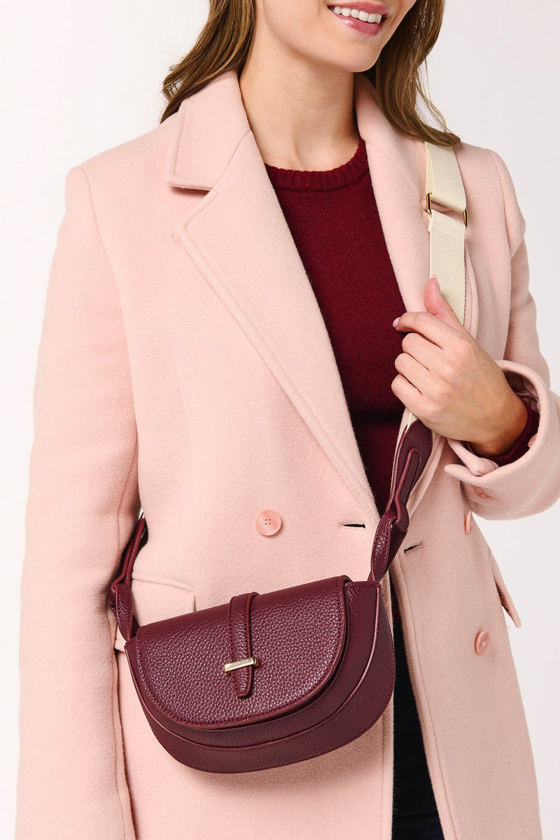 Shiraleah Alba Crossbody Wine