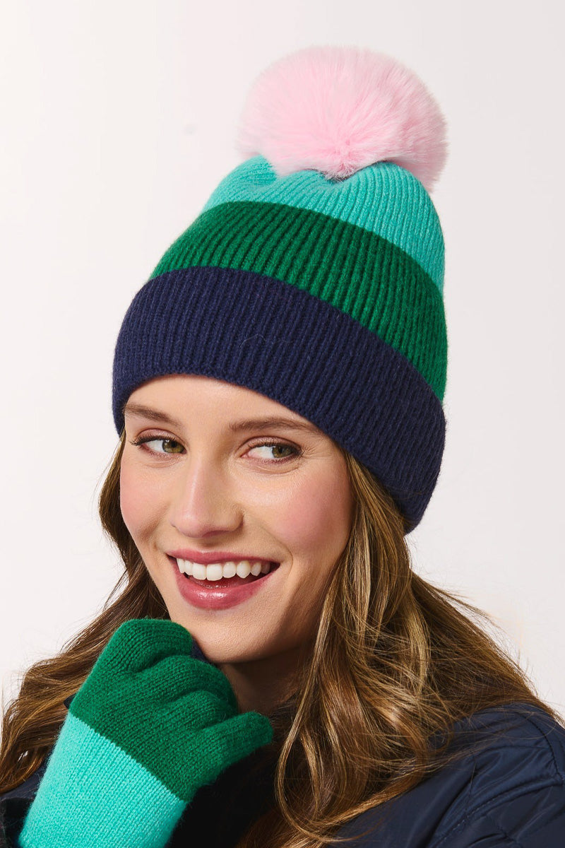 Shiraleah Charlotte Beanie Navy