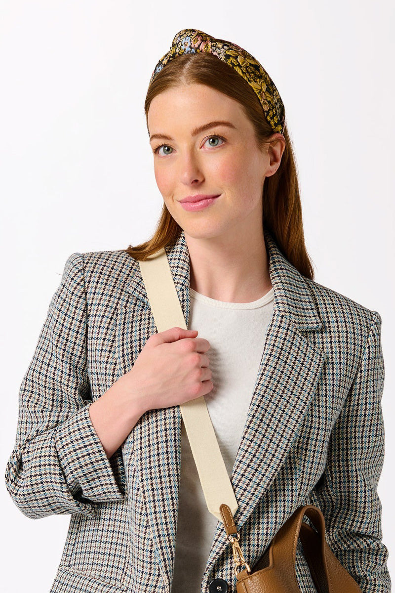 Shiraleah Floral Jaquard Headband Multi