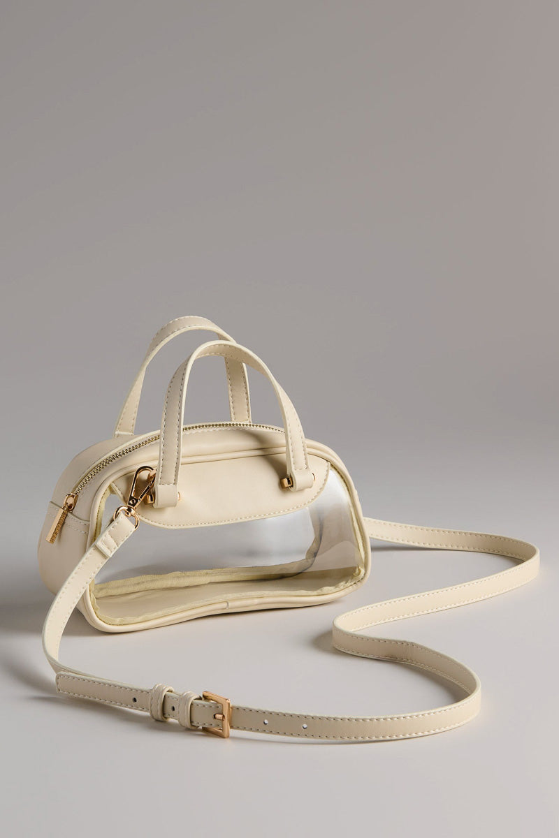 Shiraleah Taylor Mini Cross-Body Ivory