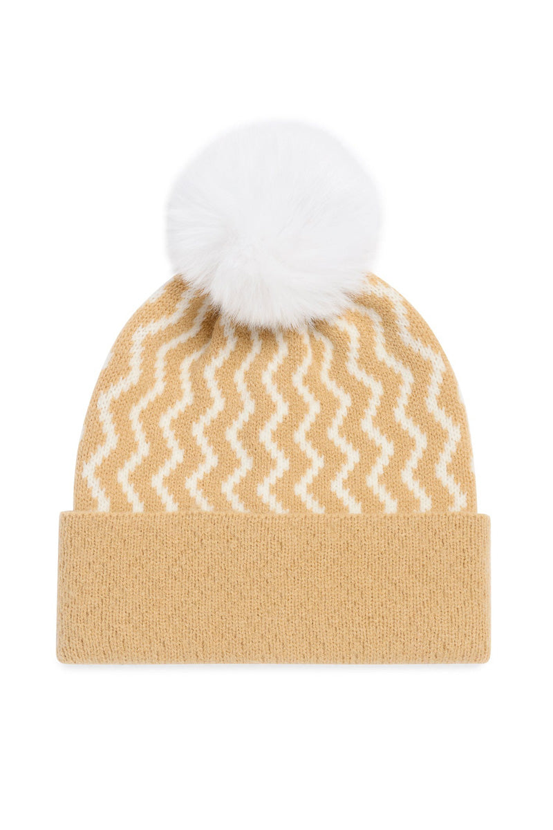 Shiraleah Ziggy Beanie Camel
