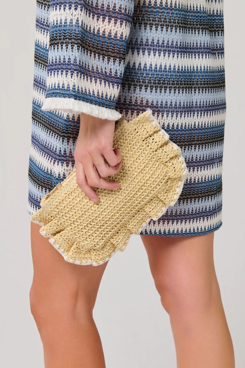 Shiraleah Arabella Zip Pouch Natural