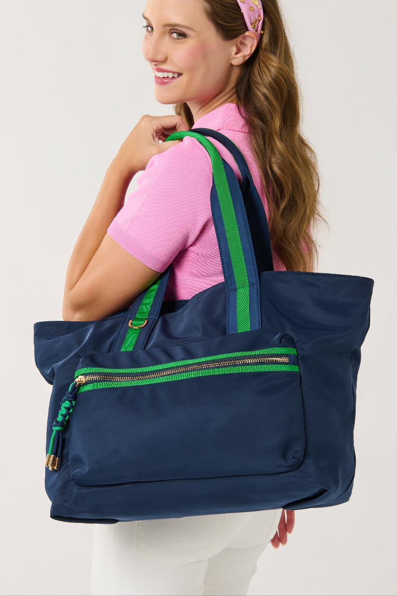 Shiraleah Jet Tote Navy