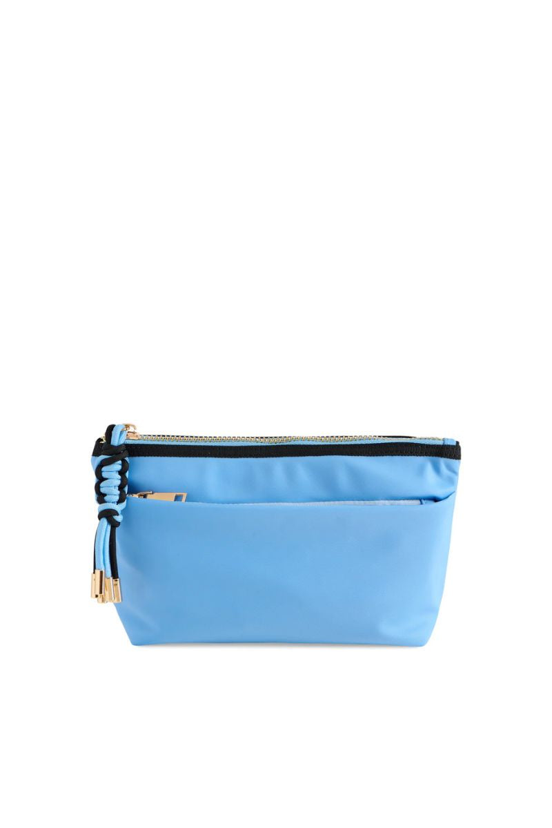 Shiraleah Jet Zip Pouch Sky