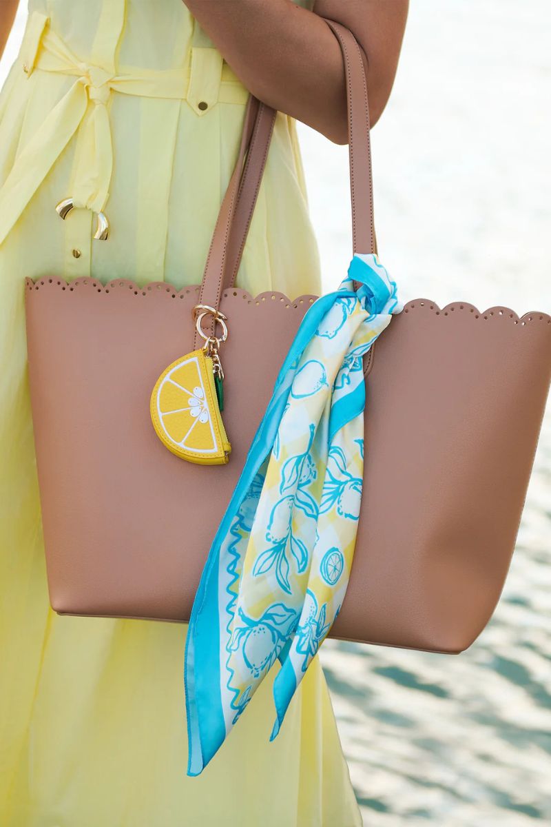 Shiraleah Lemon Scarf Yellow