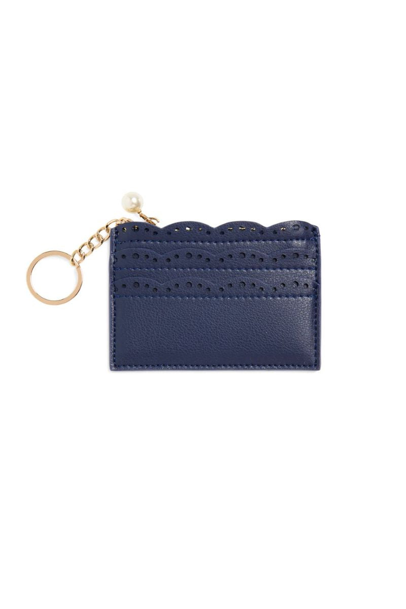 Shiraleah Lola Card Case Navy