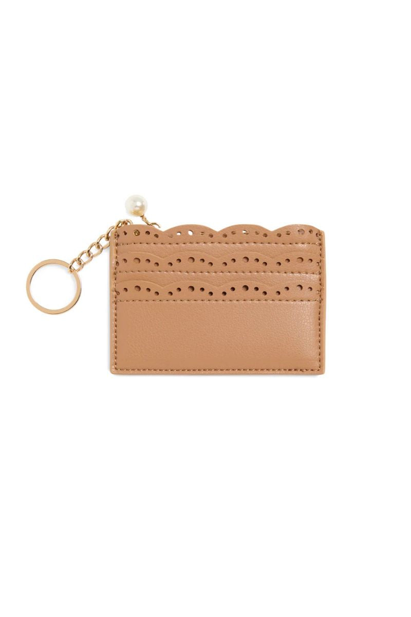Shiraleah Lola Card Case Tan