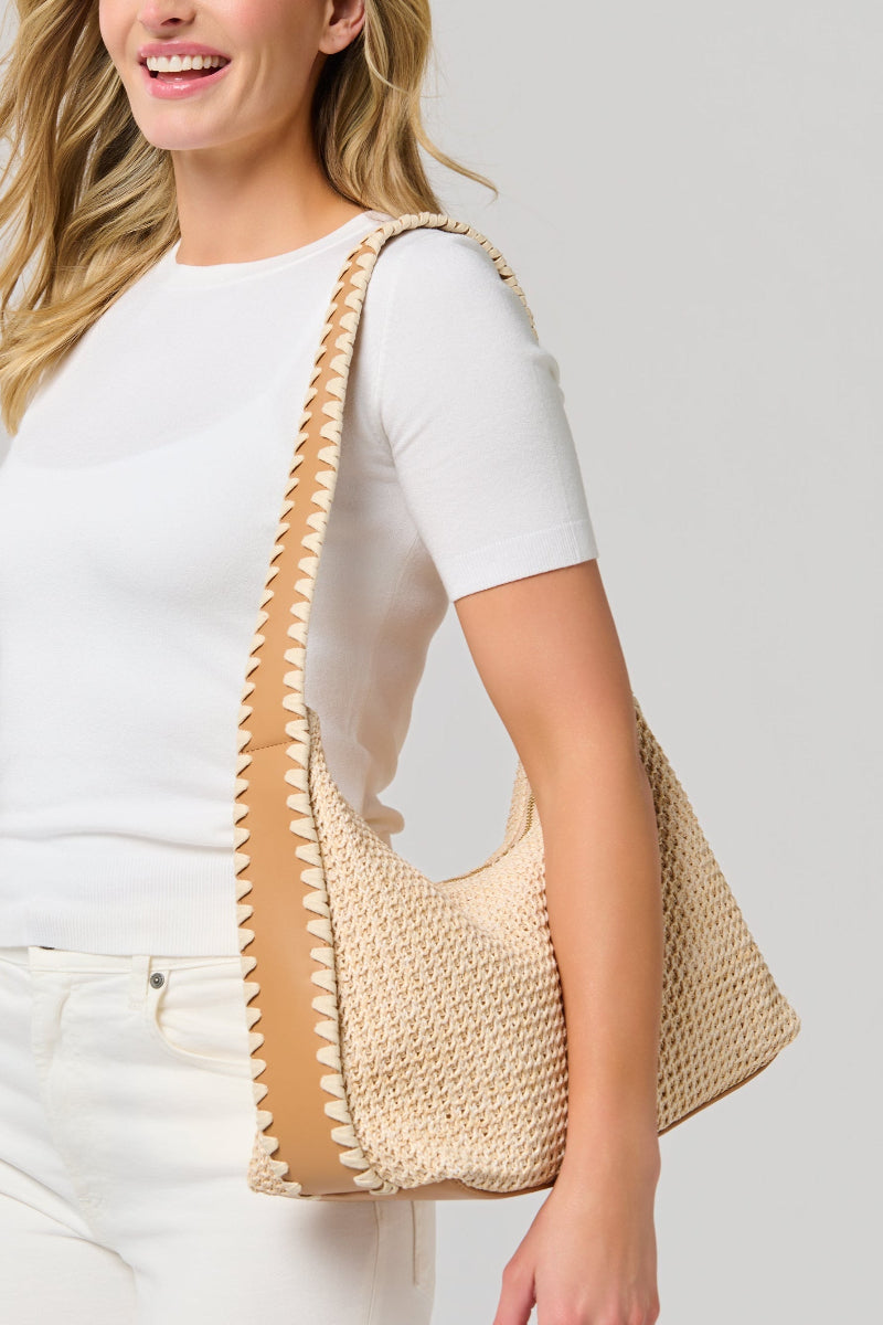 Shiraleah Mia Shoulder Bag Tan