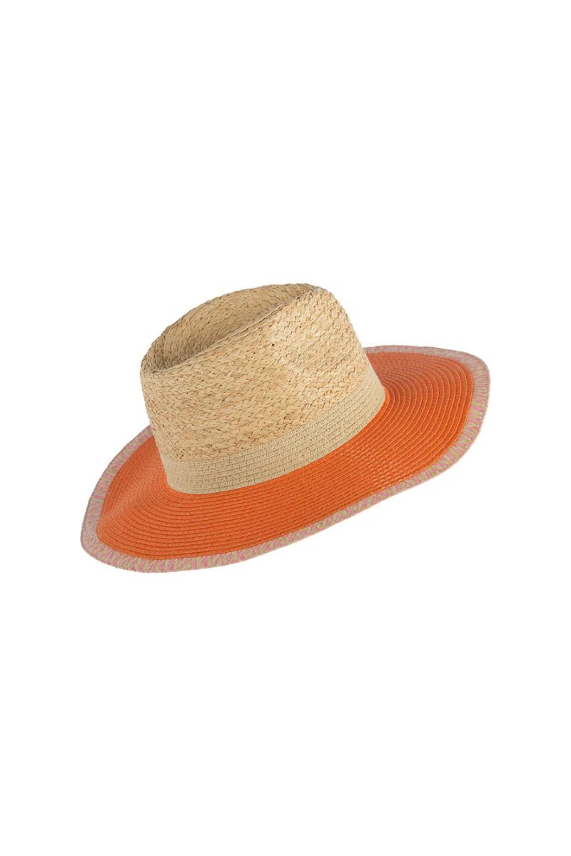 Shiraleah Ricci Hat Orange