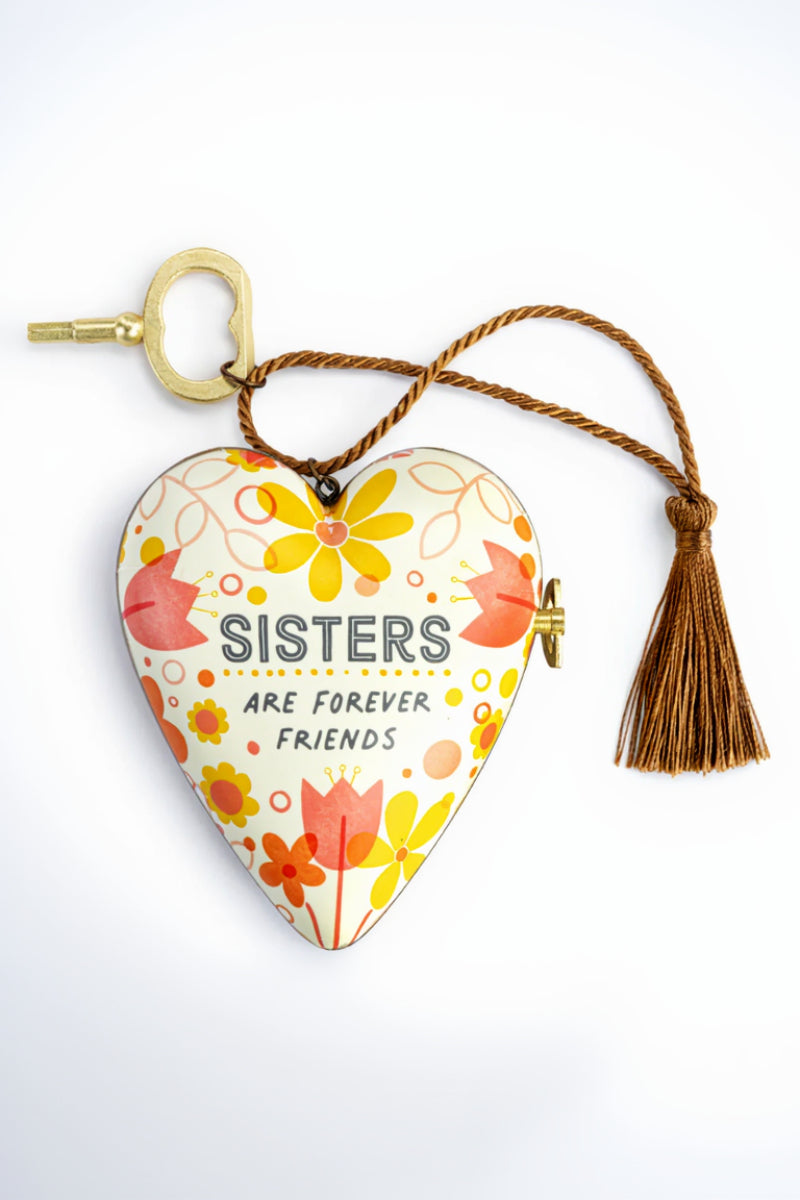 Demdaco Sisters Are Forever Friends Musical Art Heart