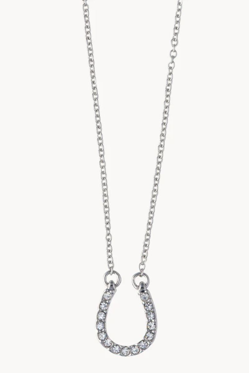 Spartina Sea La Vie Feel Lucky Necklace Silver