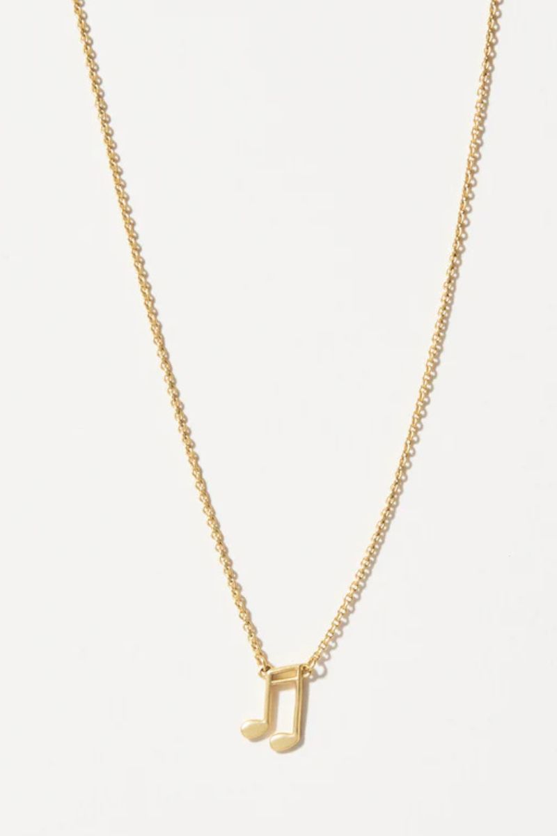 Spartina Sea La Vie Necklace 18" Music Lover Gold