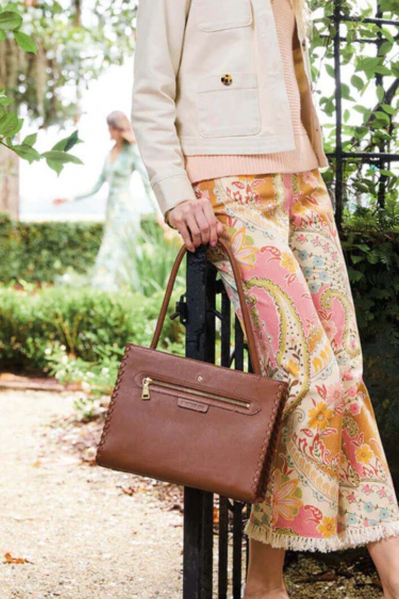 Spartina Siren Raya Tote Bag Brown