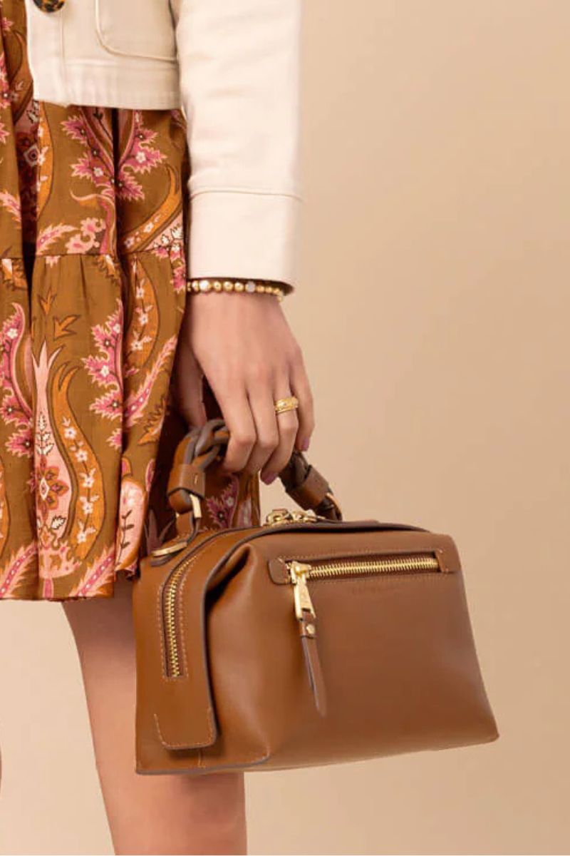 Spartina Siren Selena Satchel Brown