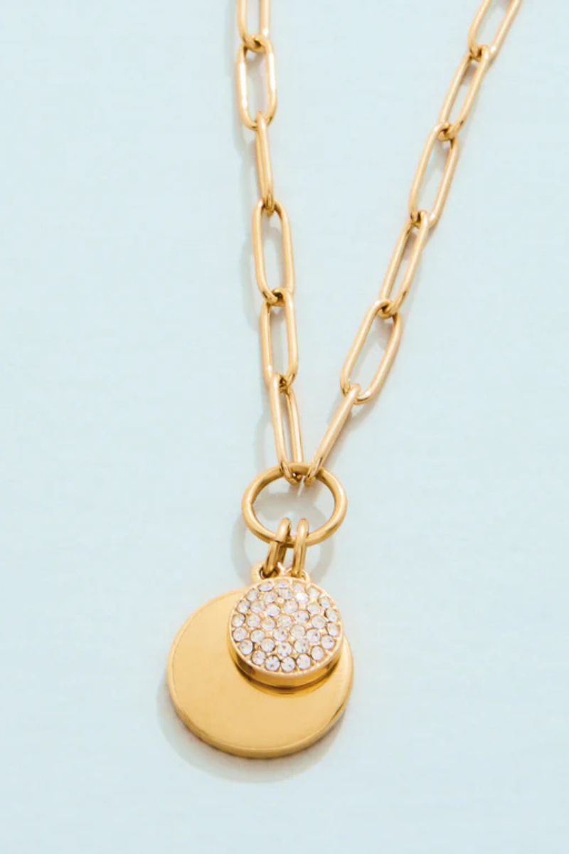 Spartina Splash Collection Drayton Necklace 18" Crystal