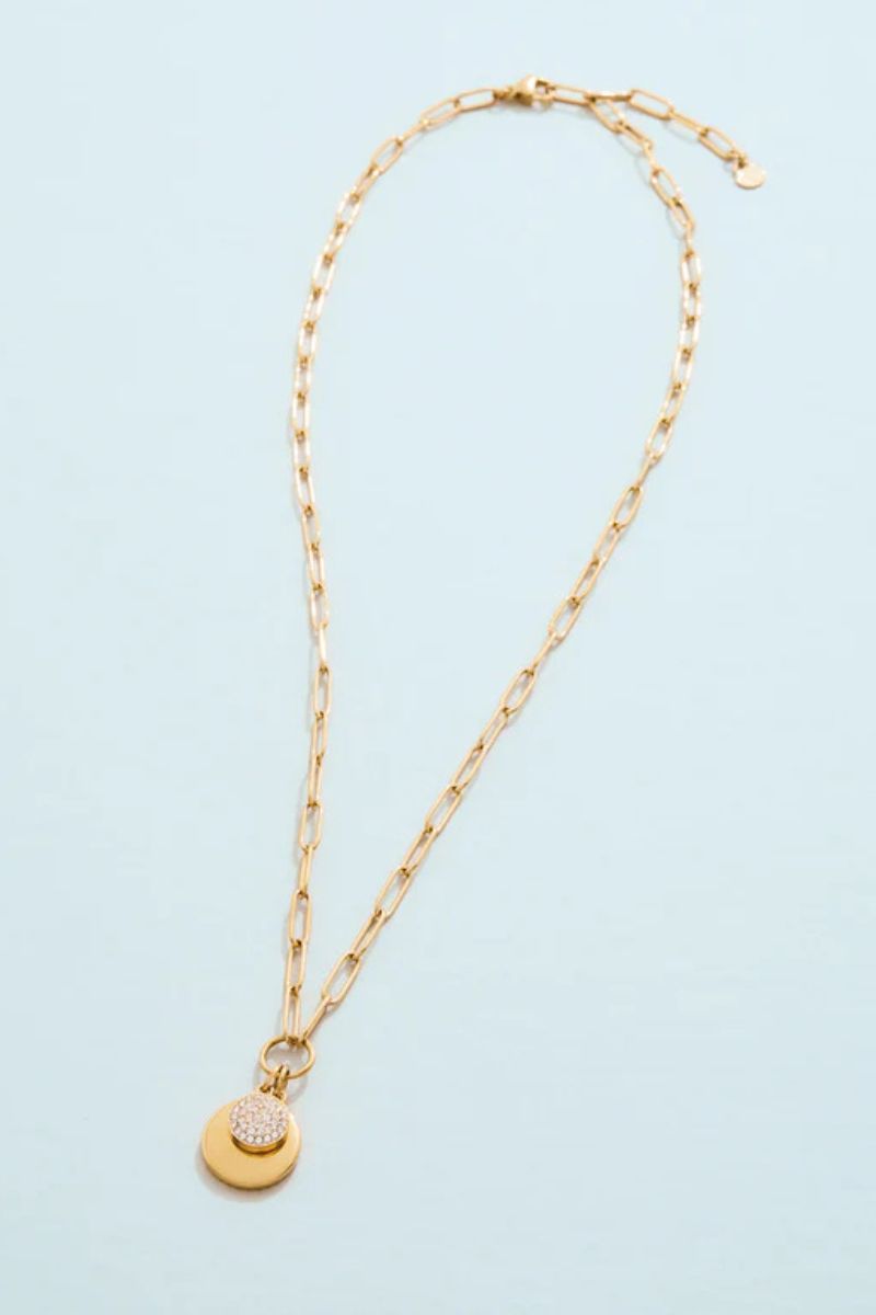 Spartina Splash Collection Drayton Necklace 18" Crystal