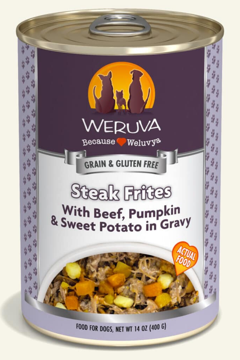 Weruva Steak Frites Wet Dog Food 5.5 oz