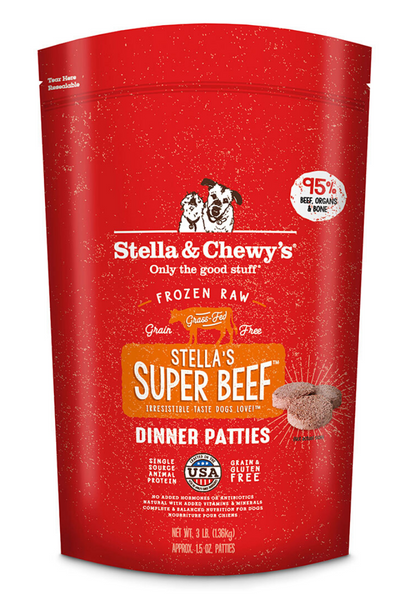 Stella & Chewy's Frozen Stella's Super Beef Dinner 3 lb