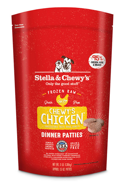 Stella & Chewy's Frozen Chewy's Chicken Dinner 3 lb
