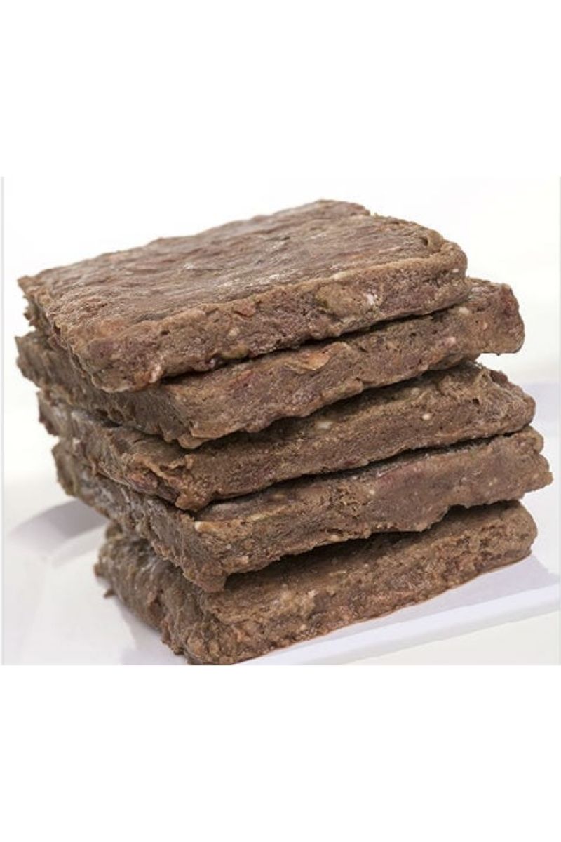 Steve's Real Food Frozen Raw Prey Beef Patties 20 lb