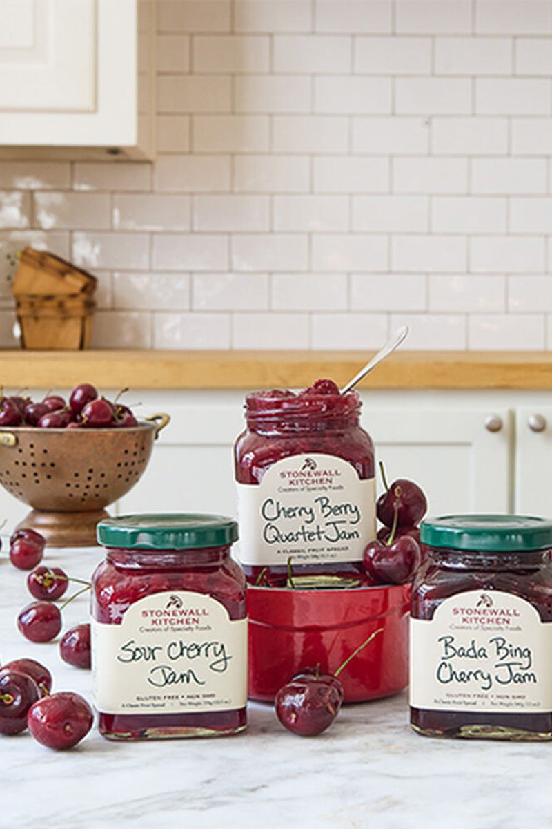 Stonewall Kitchen Cherry Berry Quartet Jam 11.5 oz